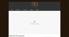 Desktop Screenshot of billybui.com