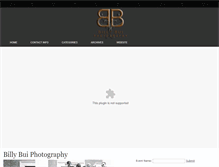 Tablet Screenshot of billybui.com